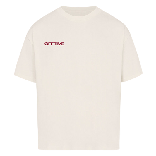 AIRPLANE MODE Oversized Tee Cream