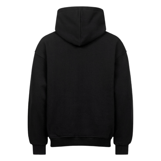 OFFTIME Oversized Hoodie Black Bumblebee