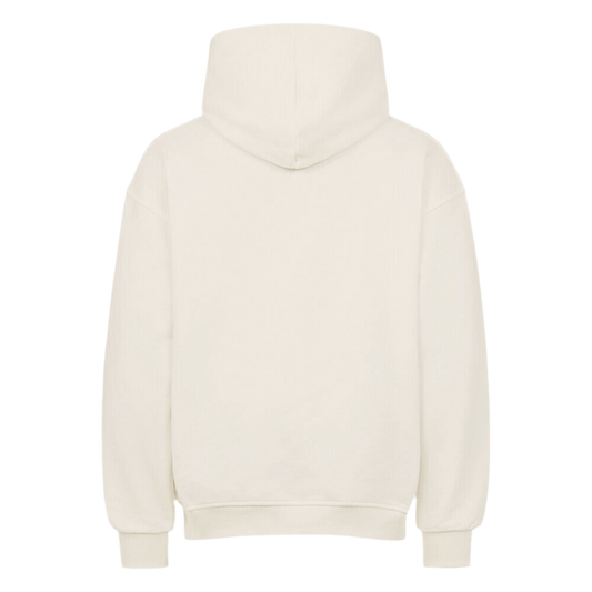 OFFTIME Oversized Hoodie Cream Blood