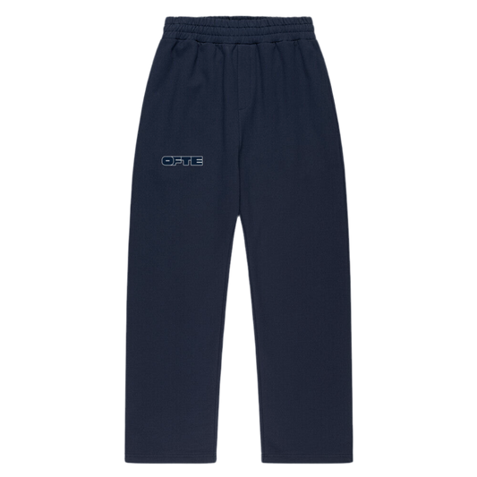 OFFTIME Open Leg Jogger Navy Blue