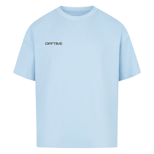 AIRPLANE MODE Oversized Tee Baby Blue